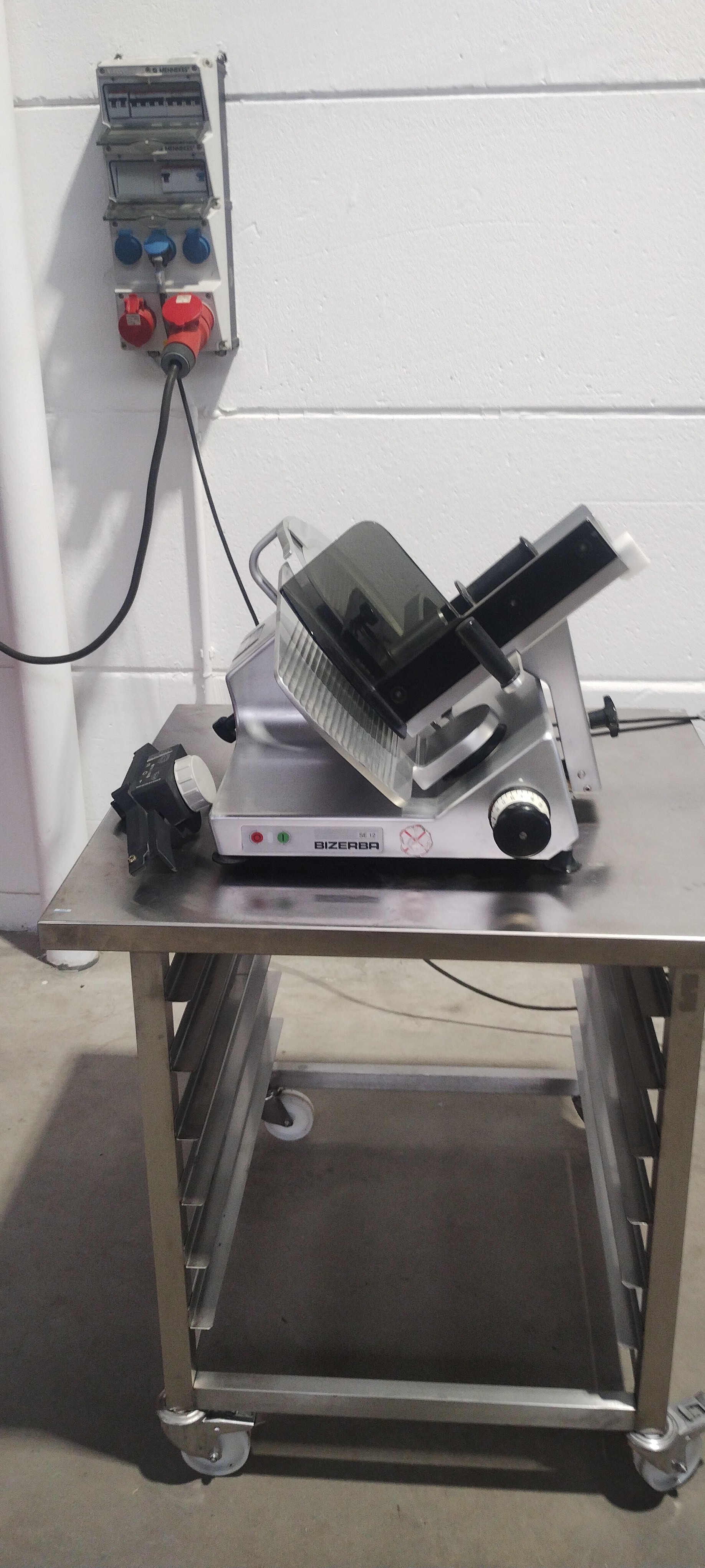 Meat slicer Bizerba SE12 for sale used second hand 2nd hand knife